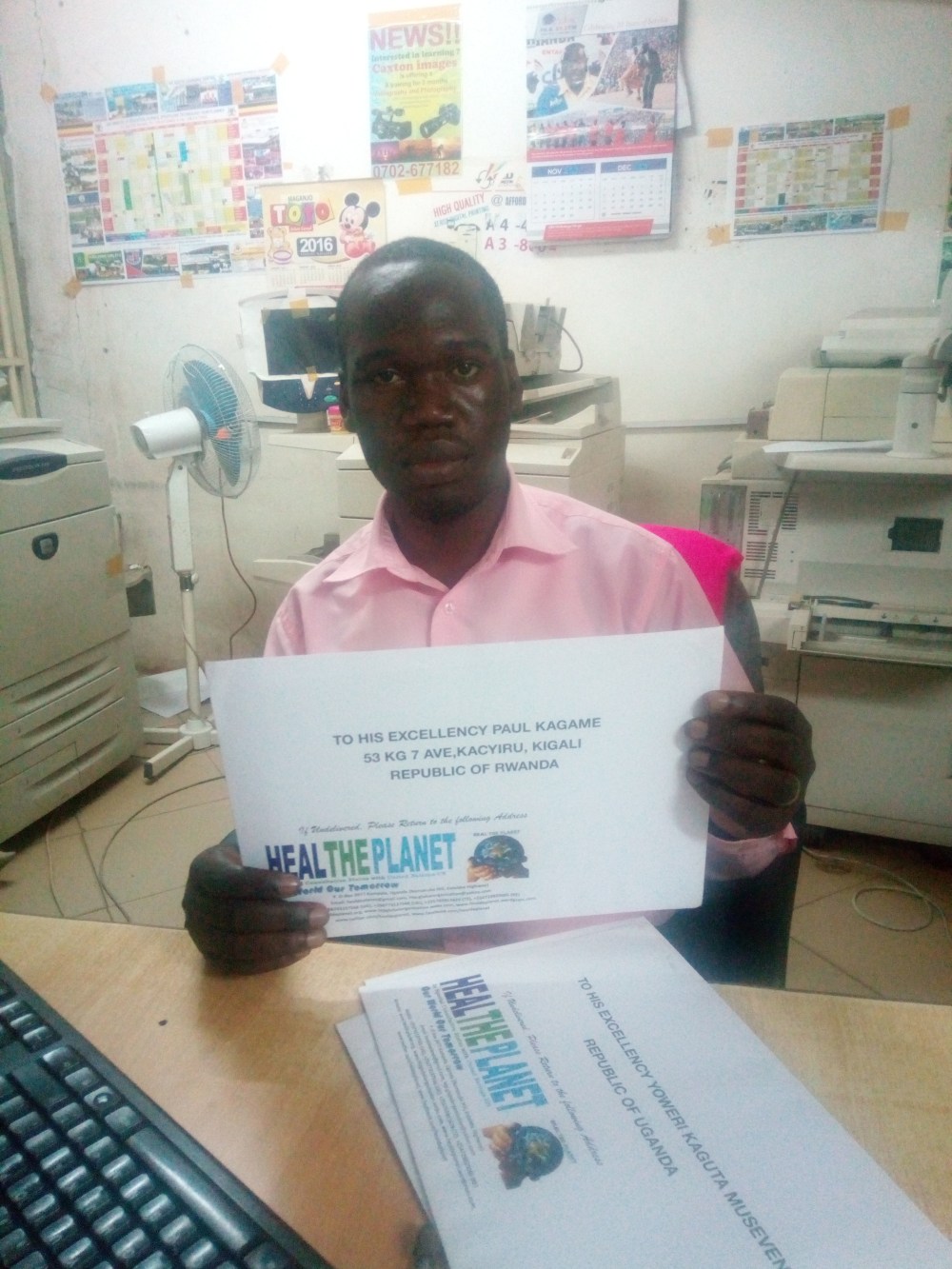 HTP Letter to President Paul Kagame